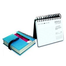Notebook with calendar